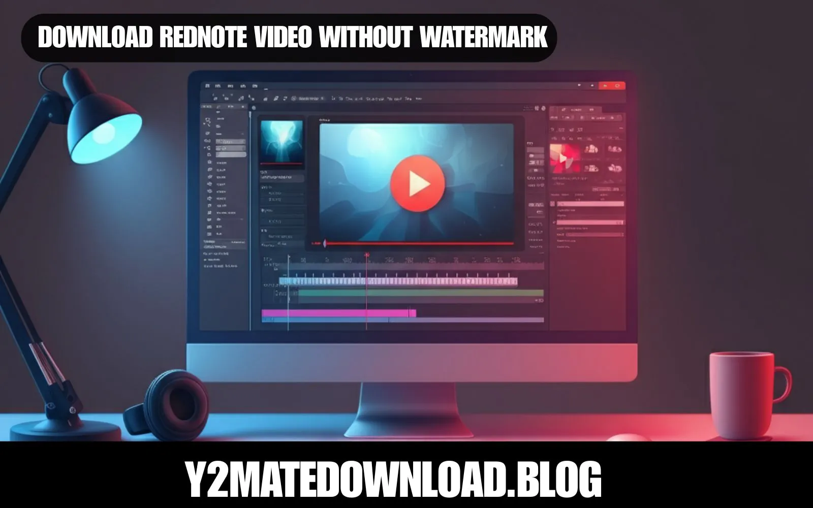 download rednote video without watermark​