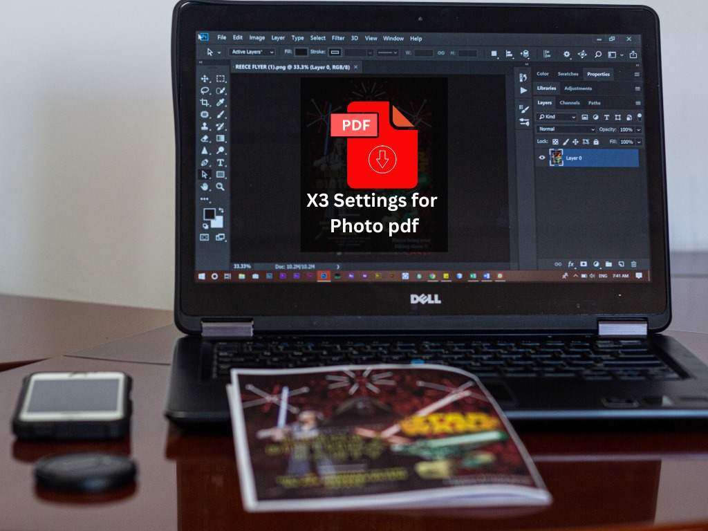 xt3 settings for photo pdf download
